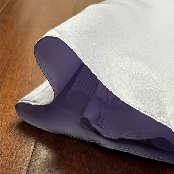 David's Bridal Lilac Formal Kids Dress, Perfect for Wedding Flower Girl, Size 6 - Picture 7 of 14